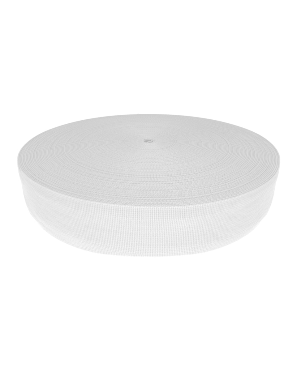 Ripsový nosný popruh 50 mm (501) bílá