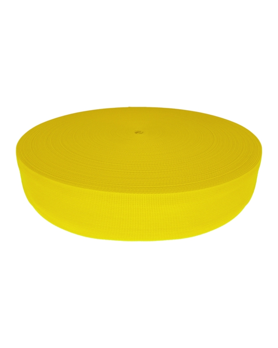 Ripsový nosný popruh 50 mm (504) žlutá