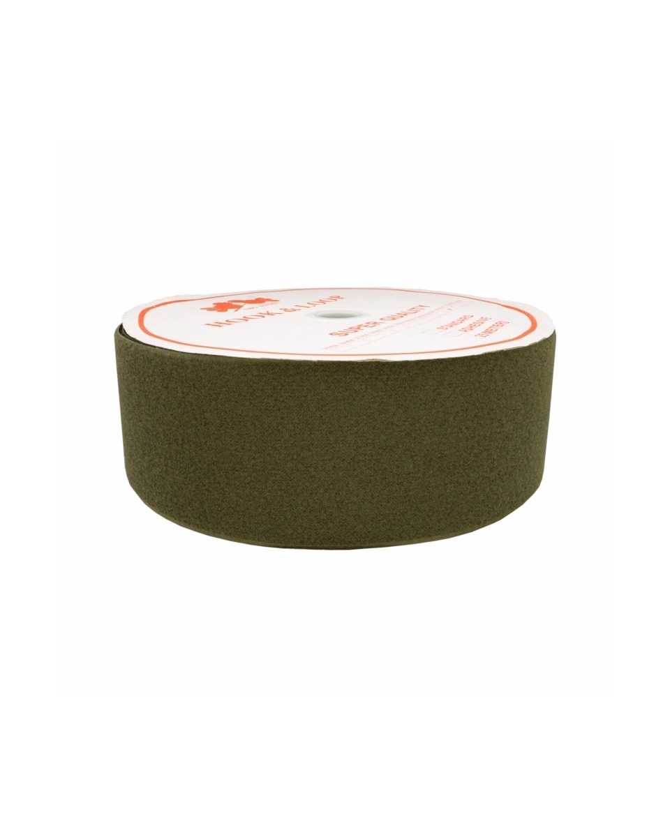 Hook and loop tape olive 170 polyester/nylon loop 25 mb Hook and loop tape olive 170 polyester/nylon loop 25 mb