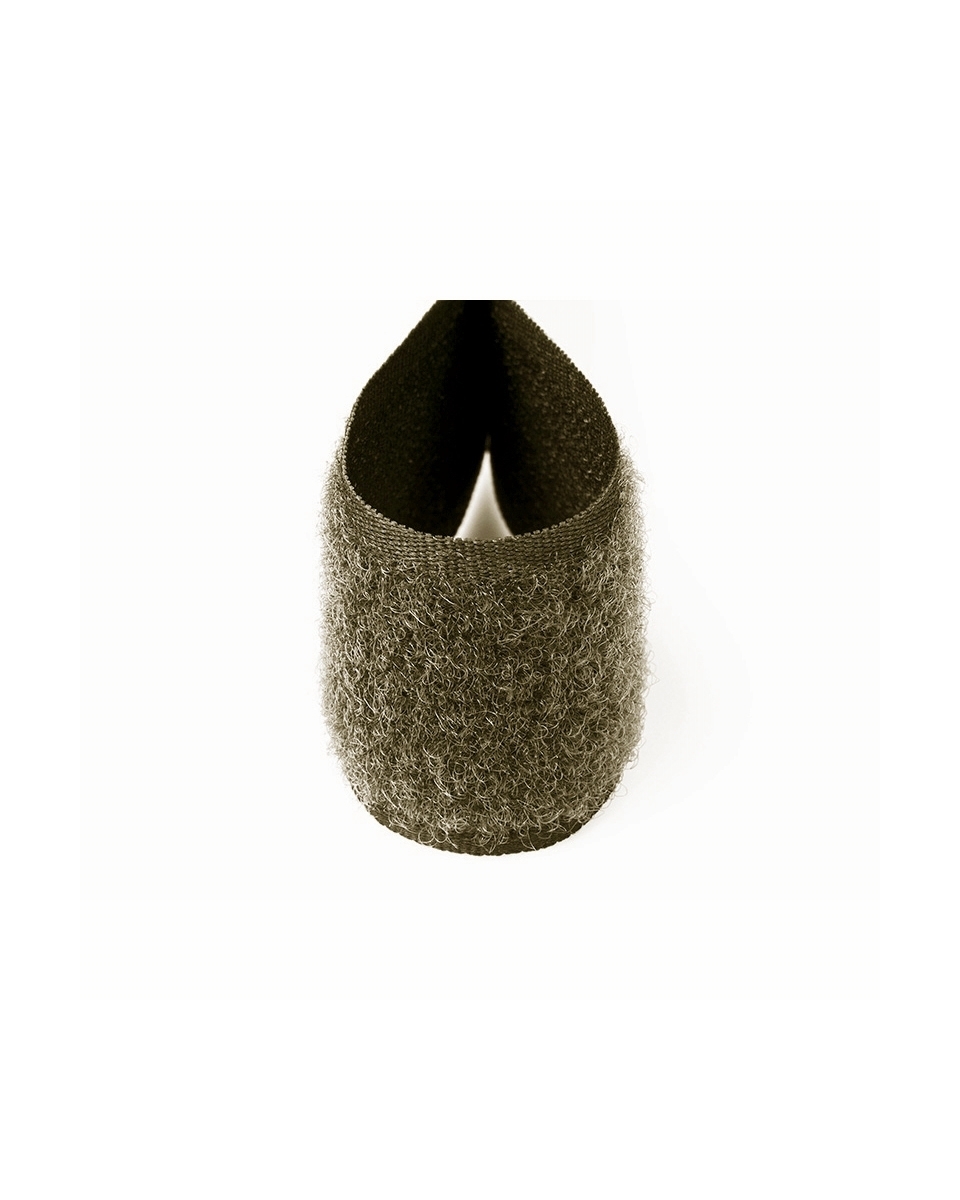 Klettverschlussband  weiß 305 polyester/nylon flausch 25 lm