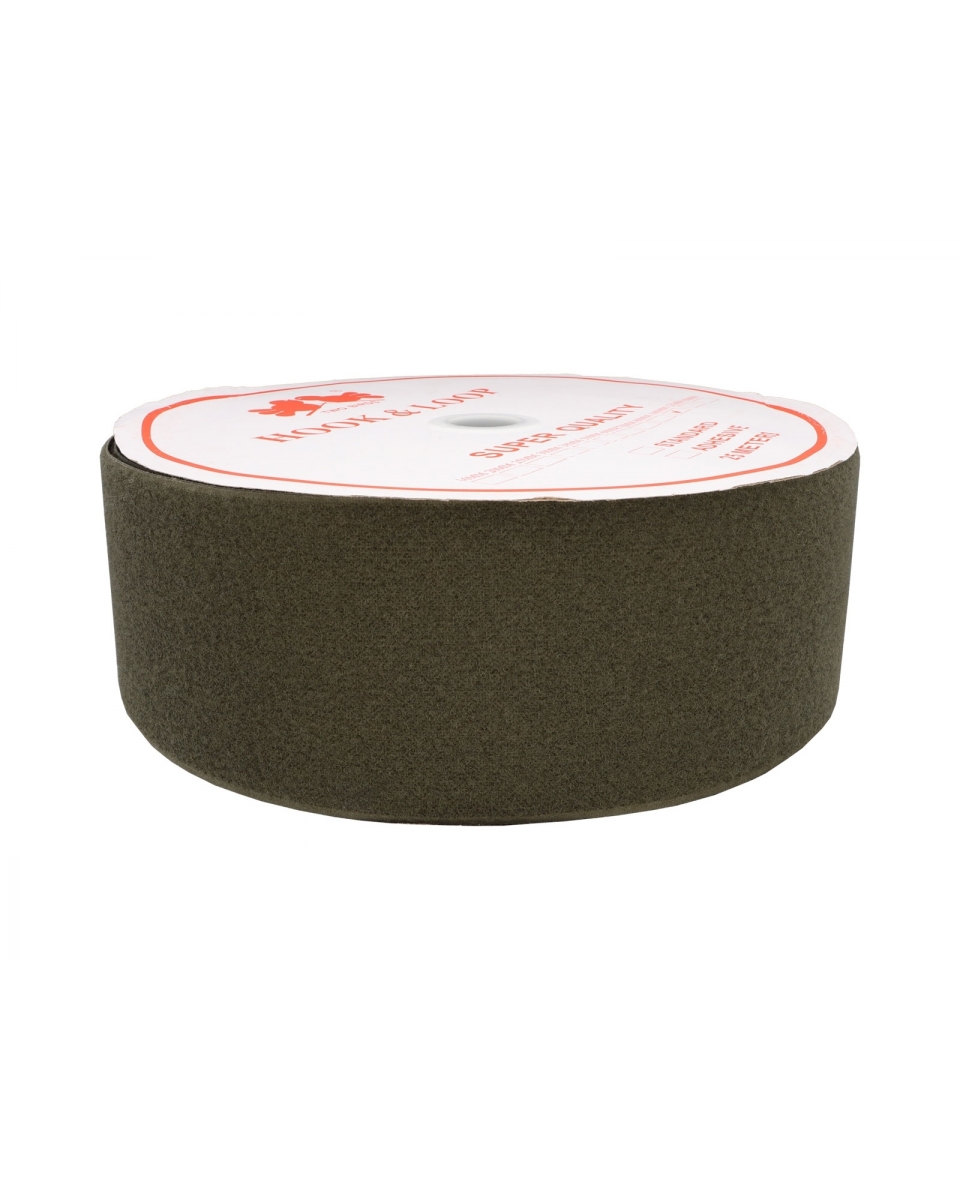 Hook and loop tape olive 305 polyester/nylon loop 25 mb Hook and loop tape olive 305 polyester/nylon loop 25 mb