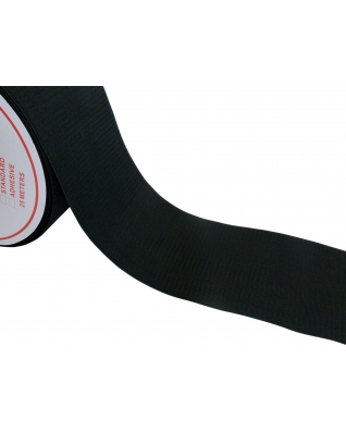 Taśma rzep czarna 580 pes/nylon haczyk