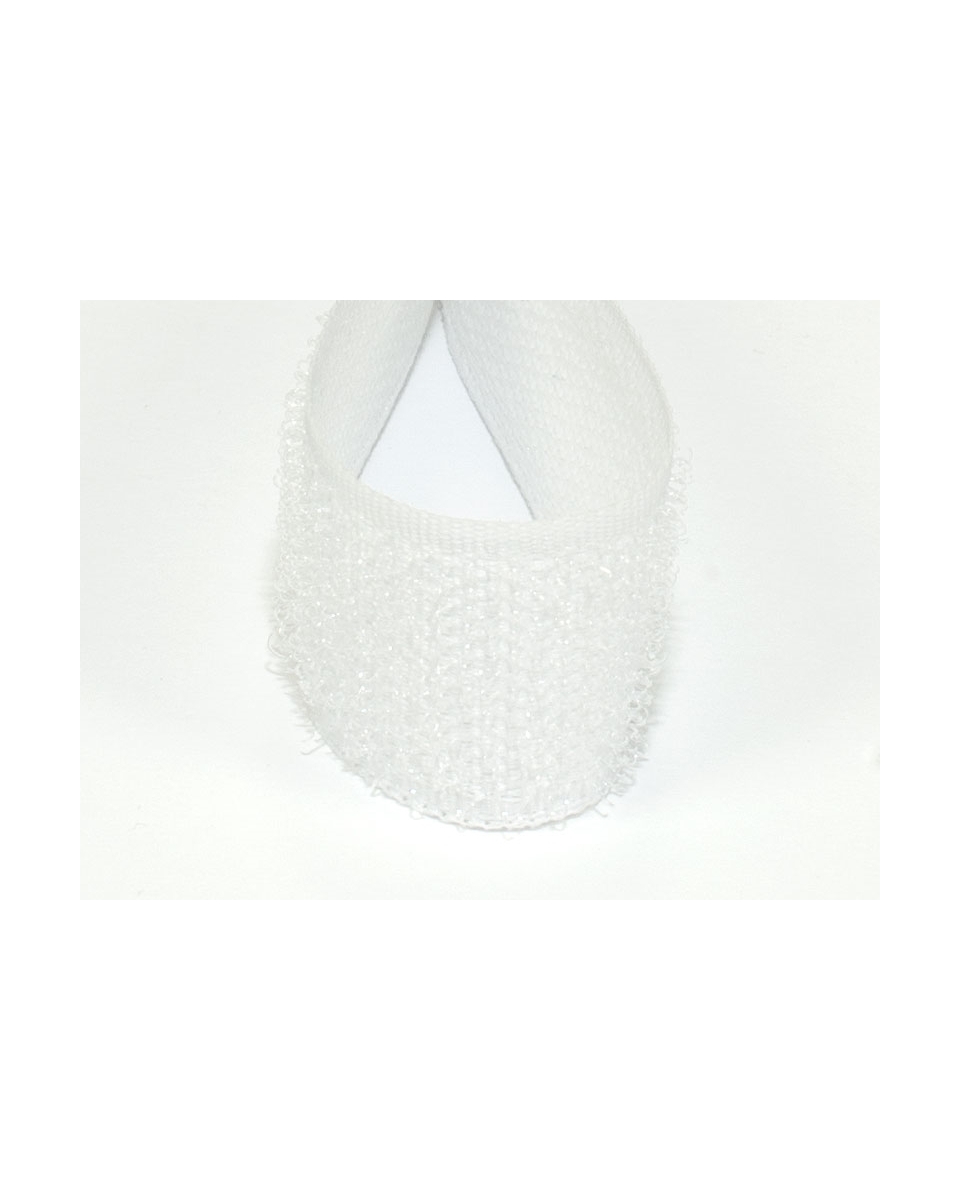 Taśma rzep biała 501 pes/nylon haczyk