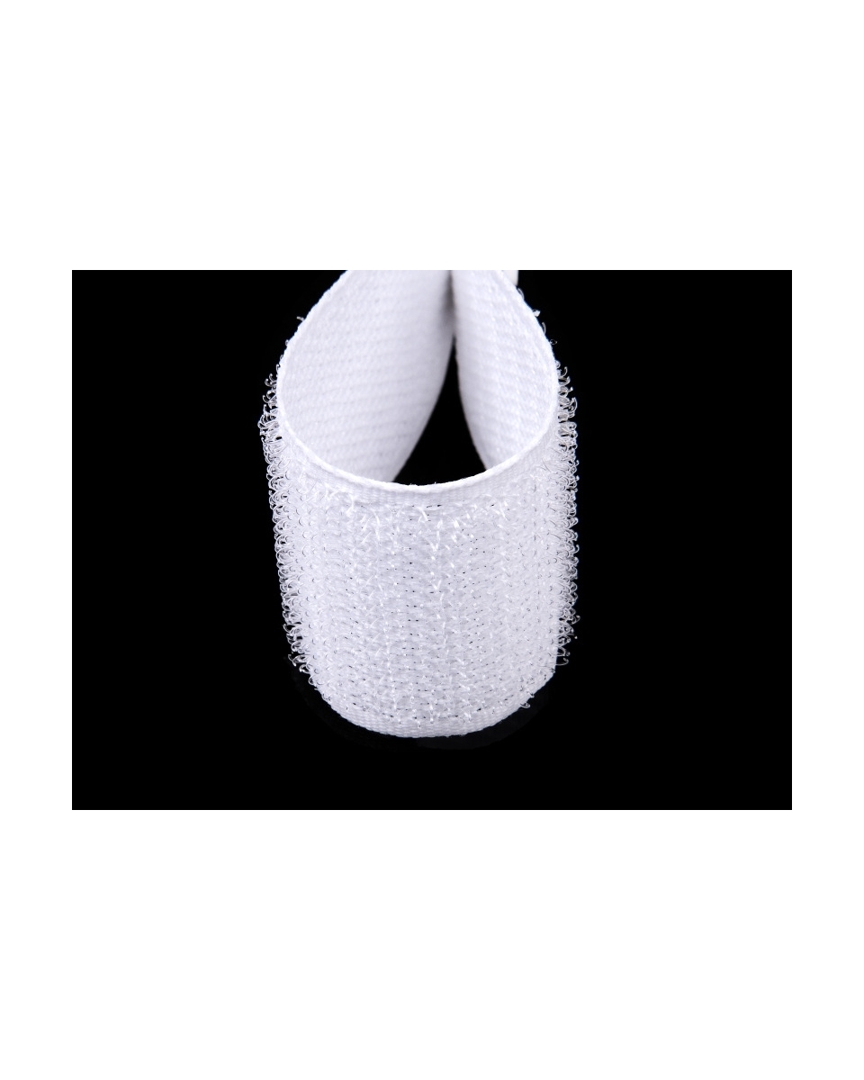 Taśma rzep biała 501 pes/nylon haczyk