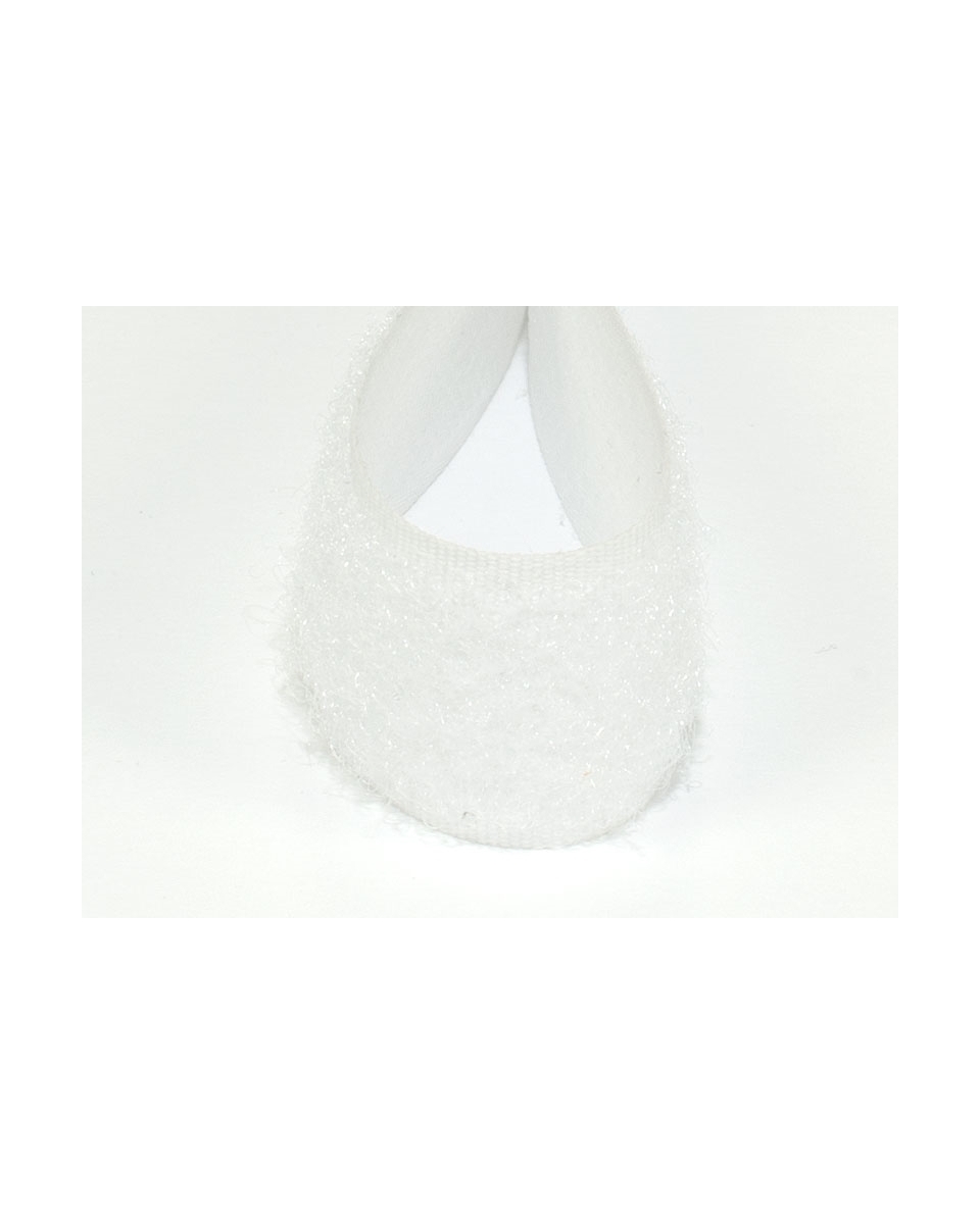 Taśma rzep biała 501 pes/nylon pętelka