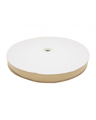 Hook and loop 2in1 tape  light beige 101 100% nylon 25 mb