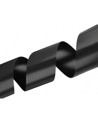 HOOK AND LOOP TAPE LOW-PROFILE  (580) BLACK PES/NYLON 25  MB