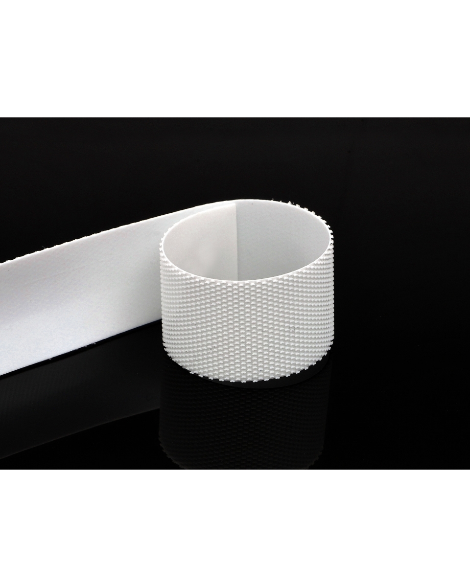 HOOK AND LOOP TAPE LOW-PROFILE  (501) WHITE PES/NYLON 25 MB