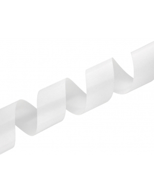 HOOK AND LOOP TAPE LOW-PROFILE  (501) WHITE PES/NYLON 25 MB
