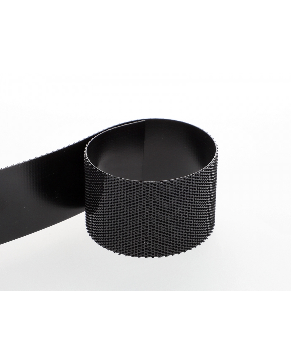 HOOK AND LOOP TAPE LOW-PROFILE  (580) BLACK PES/NYLON 25 MB