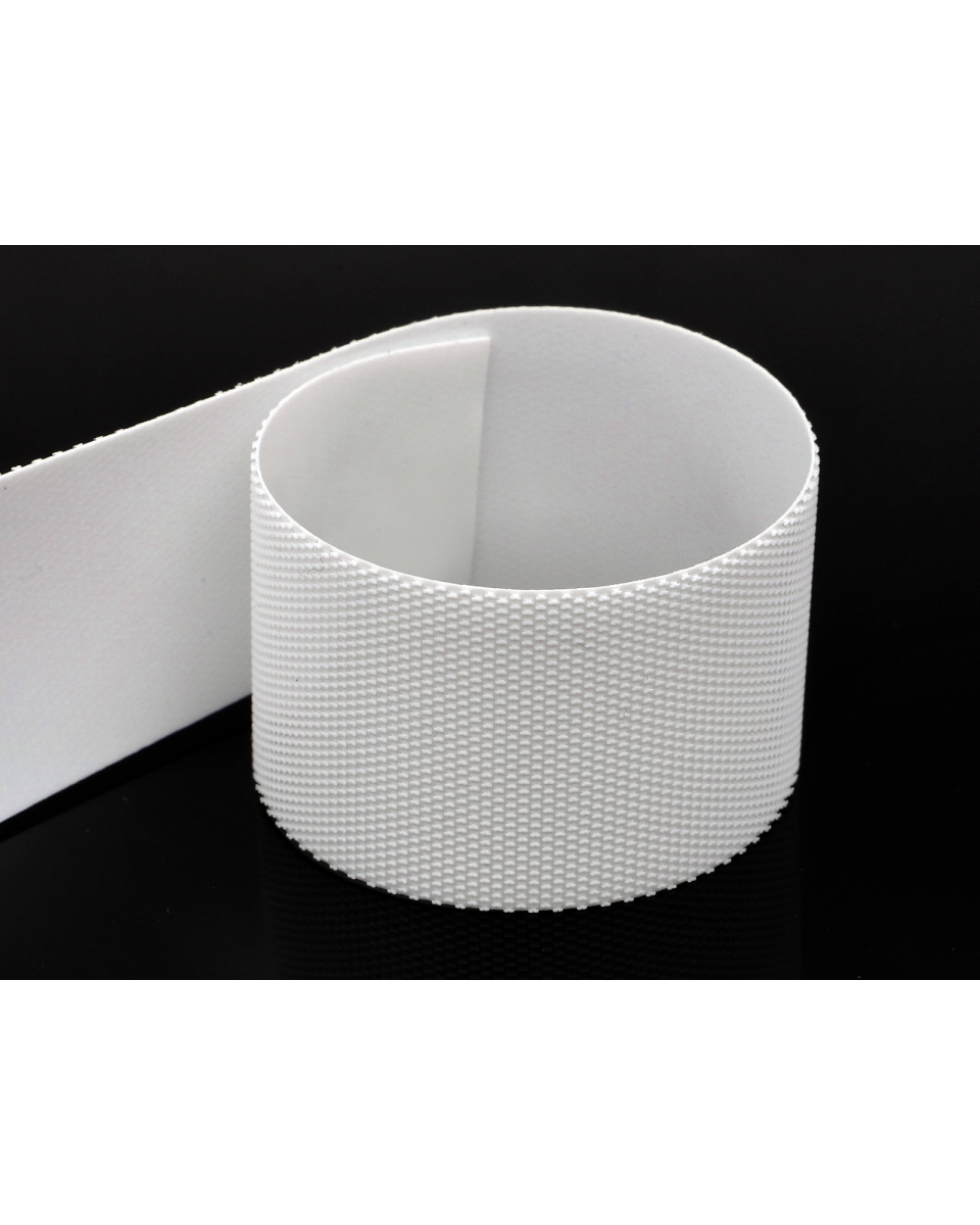 HOOK AND LOOP TAPE LOW-PROFILE  (501) WHITE PES/NYLON 25 MB