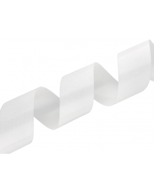 HOOK AND LOOP TAPE LOW-PROFILE  (501) WHITE PES/NYLON 25 MB
