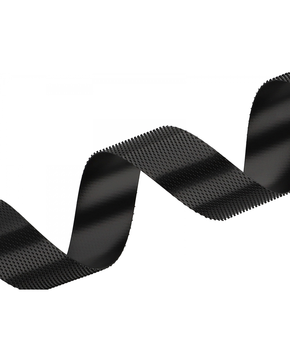 HOOK AND LOOP TAPE LOW-PROFILE  (580) BLACK PES/NYLON 25 MB