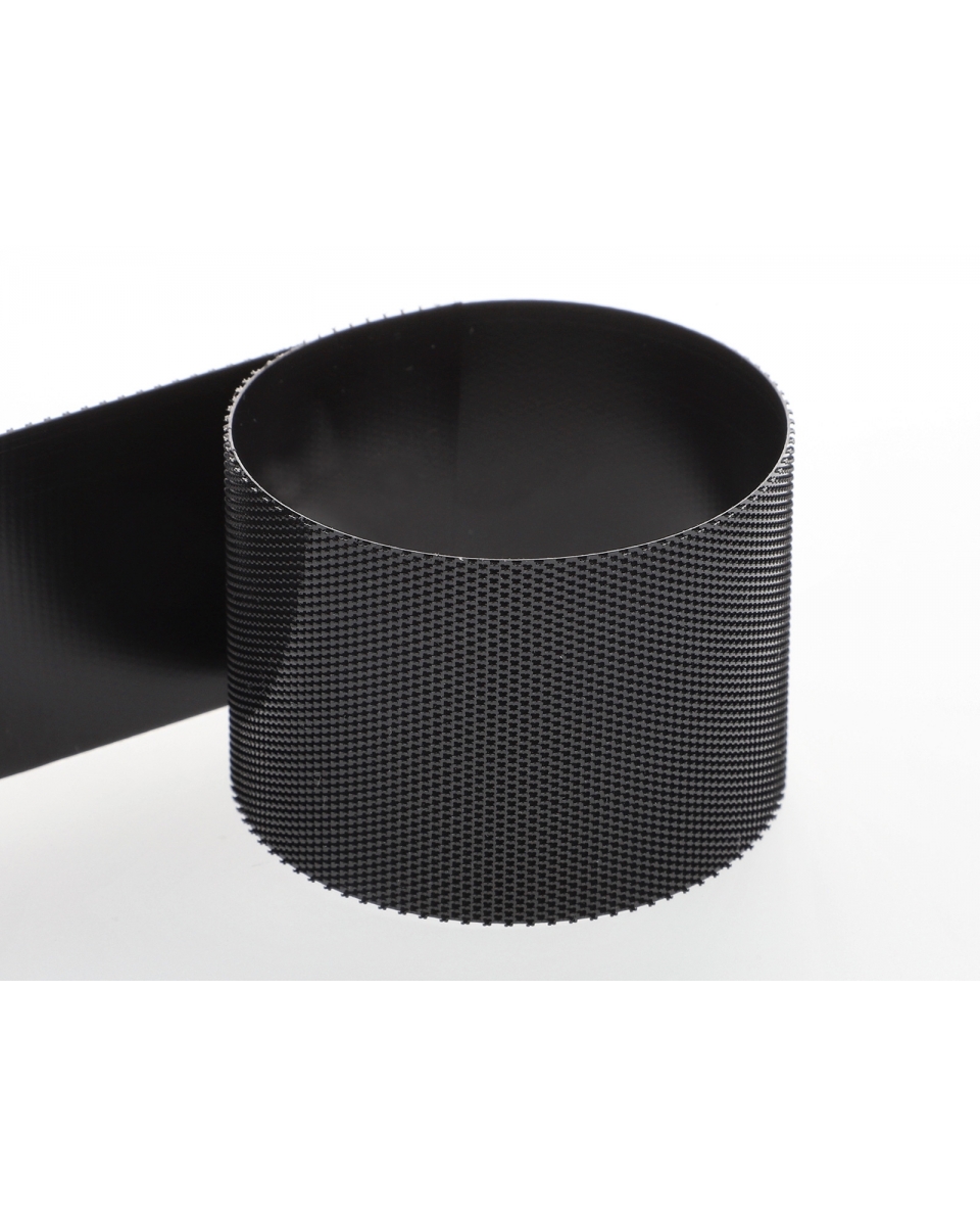 HOOK AND LOOP TAPE LOW-PROFILE  (580) BLACK PES/NYLON 25 MB