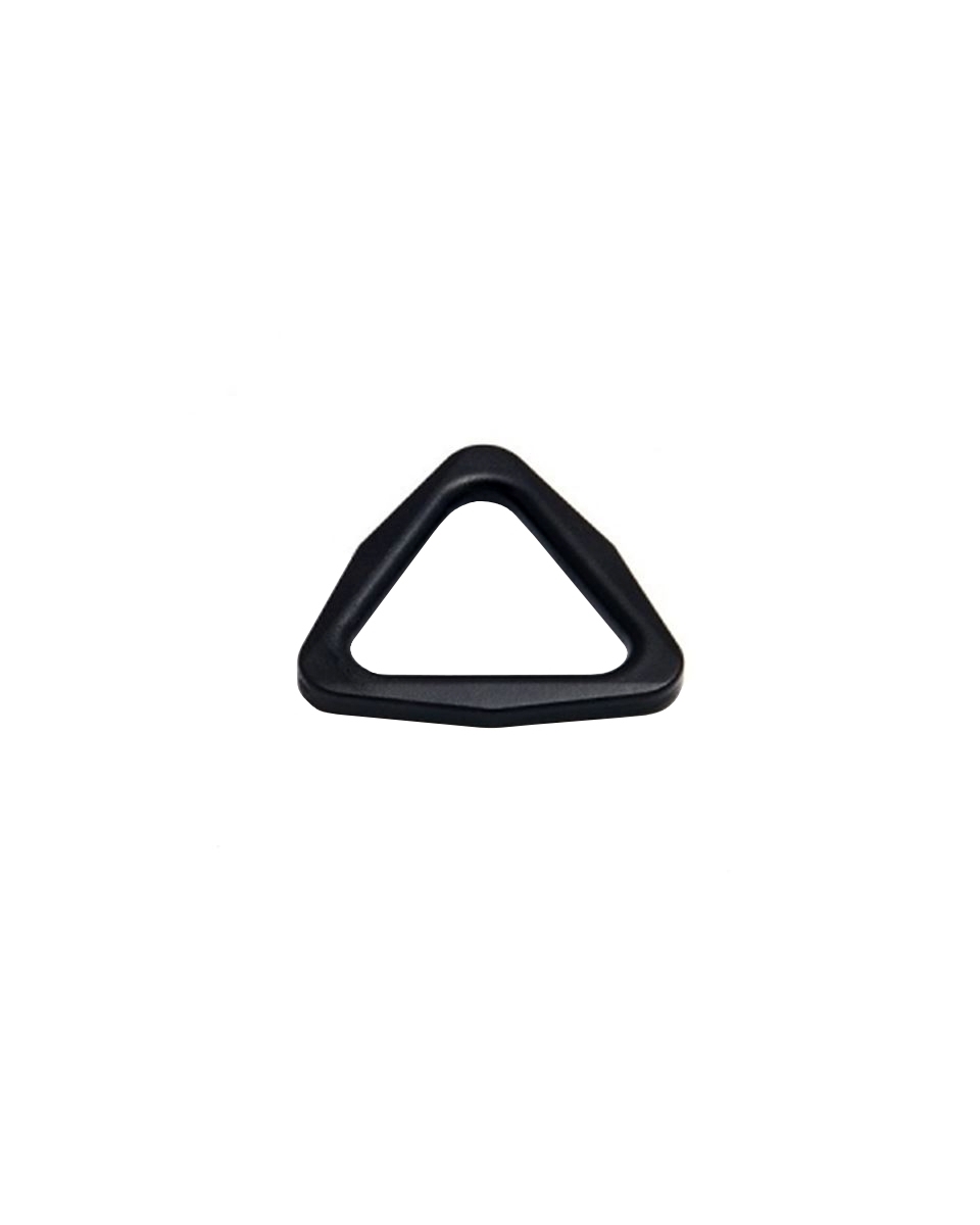 Plastic triangle 30 mm lucjan black 100 pcs