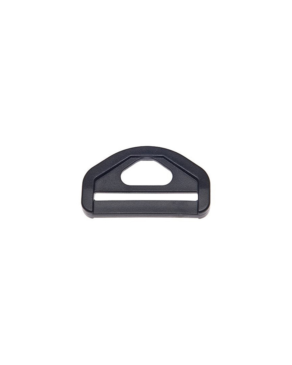 Plastic triangle 38 mm bernard black 100 pcs