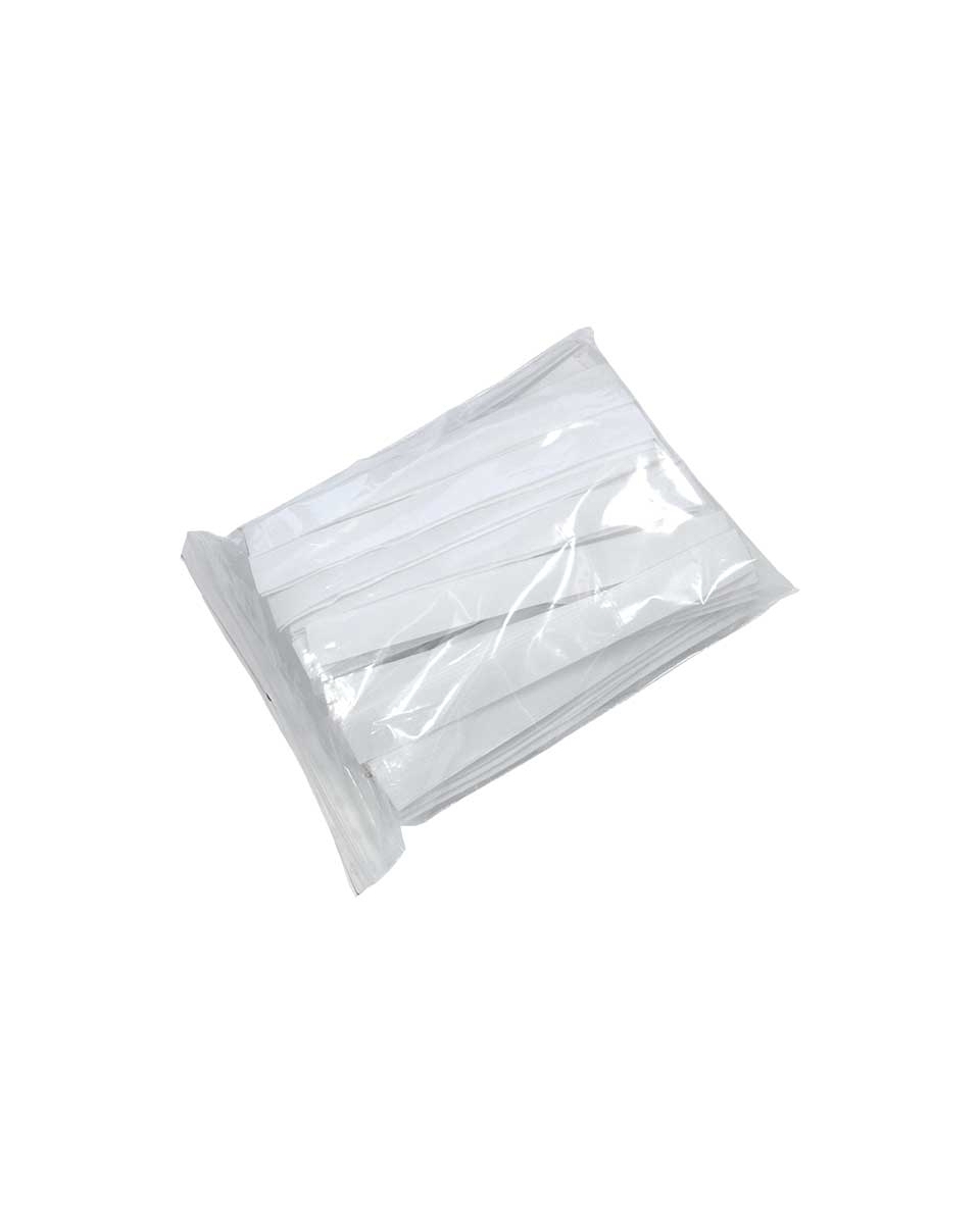 Taśma rzep mix białe paski 60 x 20 cm pes/nylon pętelka + haczyk Taśma rzep mix białe paski 60 x 20 cm pes/nylon pętelka + haczyk