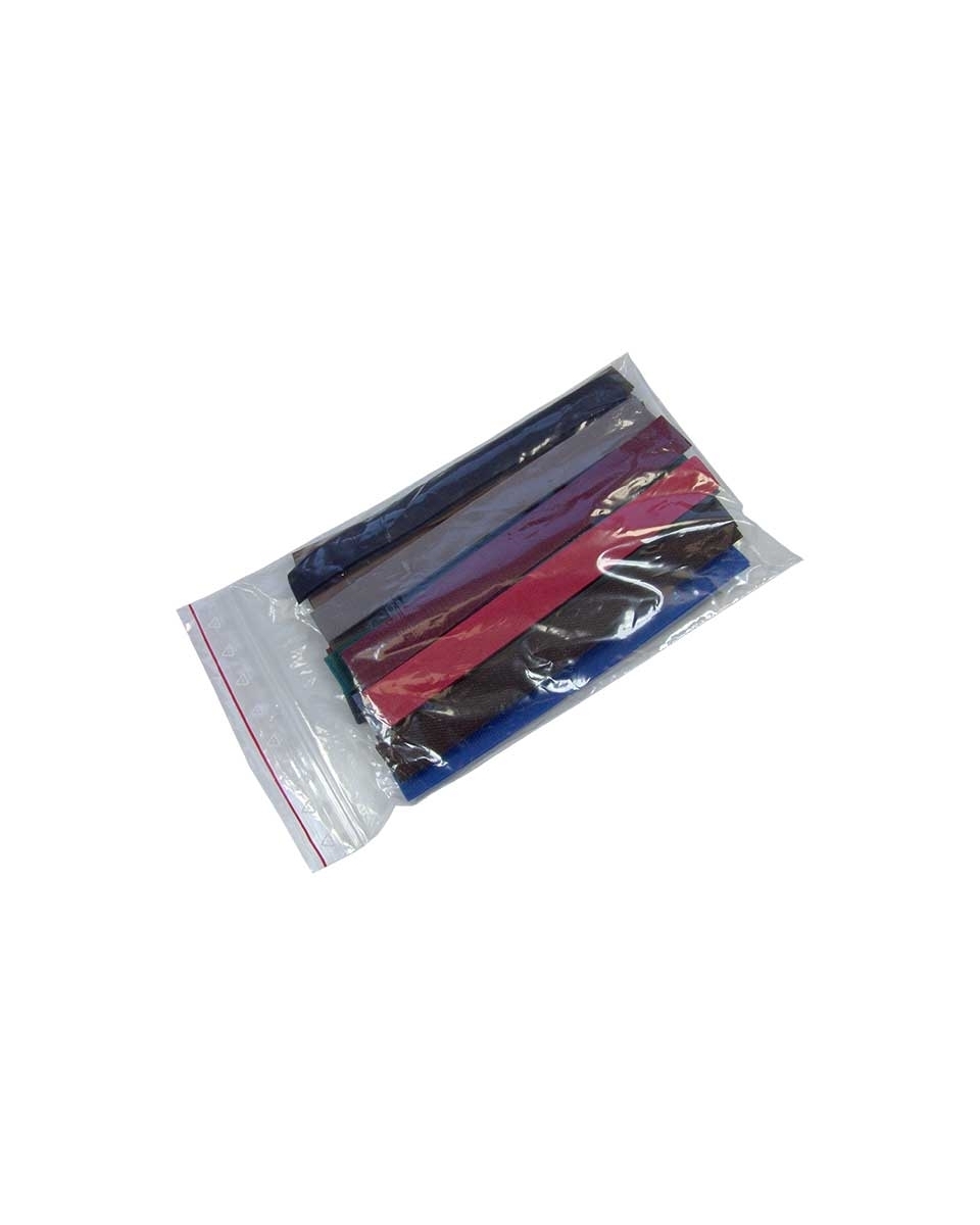 Taśma rzep  mix kolorów ciemne paski 25 x 20 cm pes/nylon pętelka + haczyk