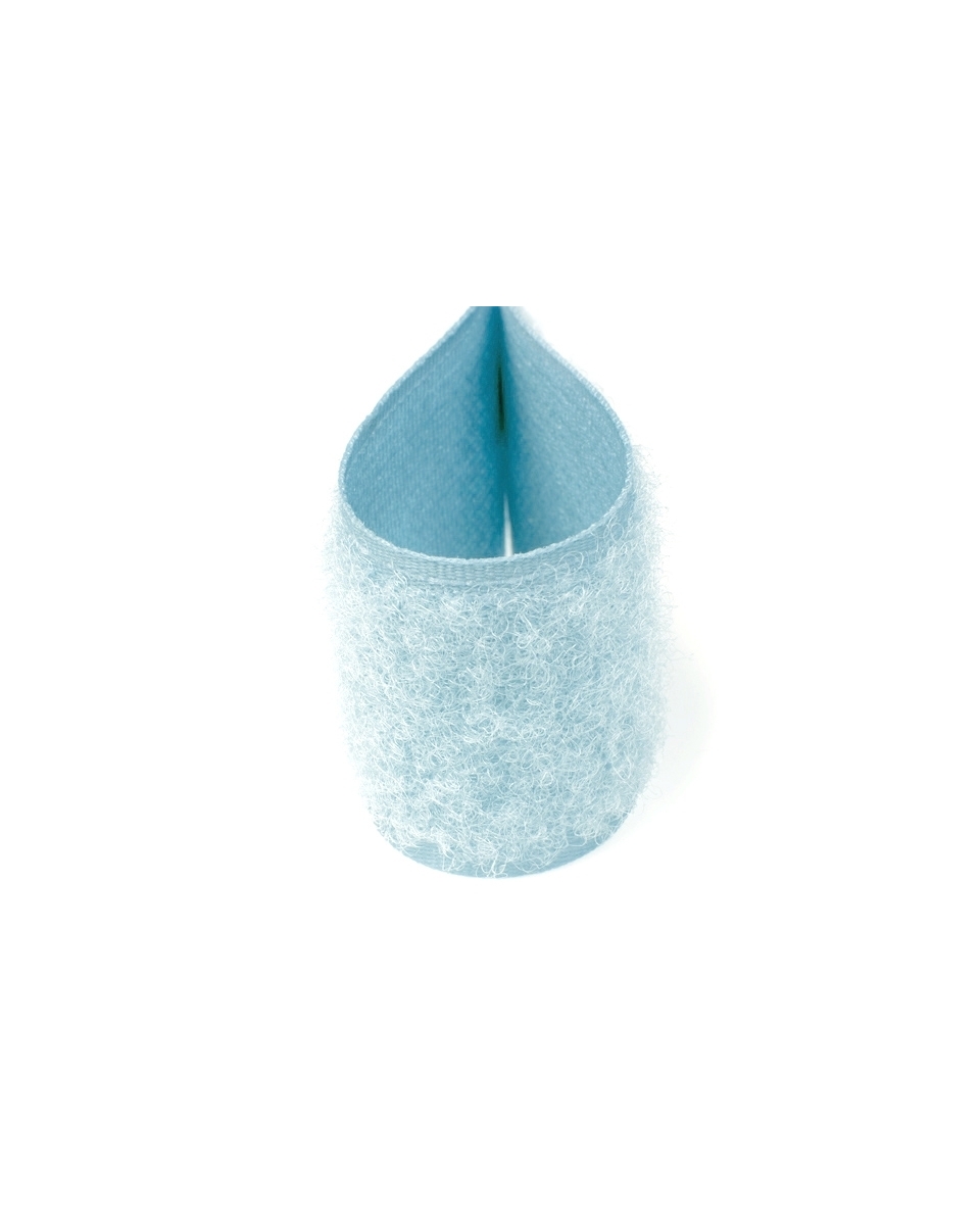 Hook and loop tape   blue 026 polyester/nylon loop 25 mb