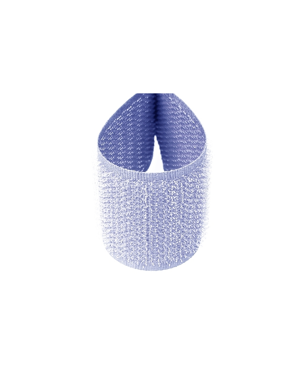 Hook and loop tape  light violet 095 polyester/nylon hook 25 mb