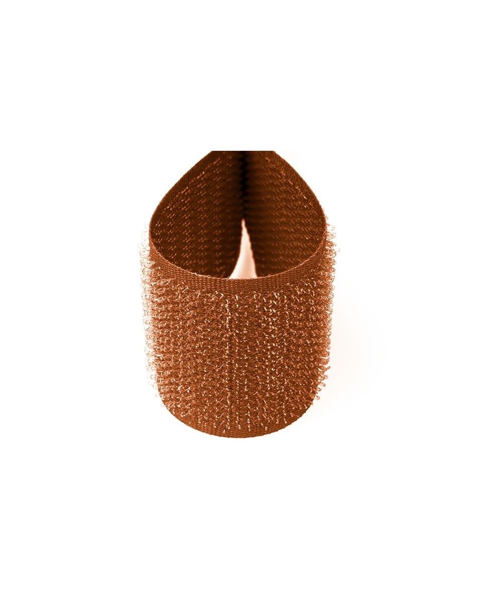 Hook and loop tape ginger-red 102 polyester/nylon hook 25 mb Hook and loop tape ginger-red 102 polyester/nylon hook 25 mb