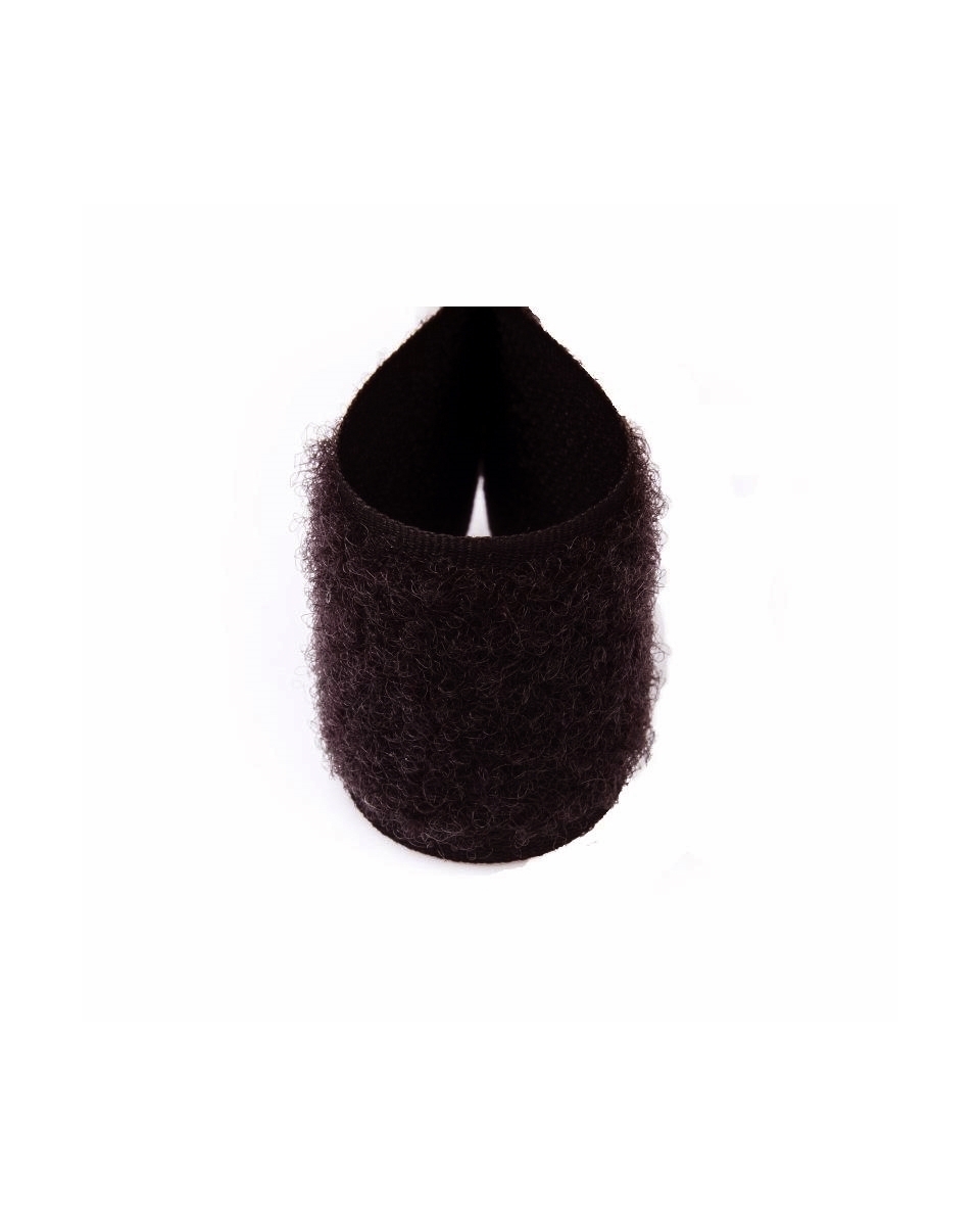 Hook and loop tape dark brown 141 polyester/nylon loop 25 mb Hook and loop tape dark brown 141 polyester/nylon loop 25 mb