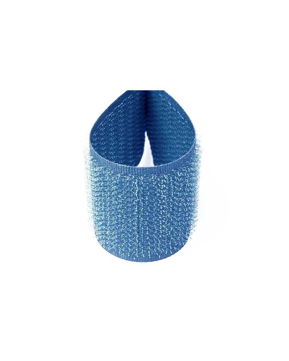 Hook and loop tape blue 144 polyester/nylon hook 25 mb Hook and loop tape blue 144 polyester/nylon hook 25 mb