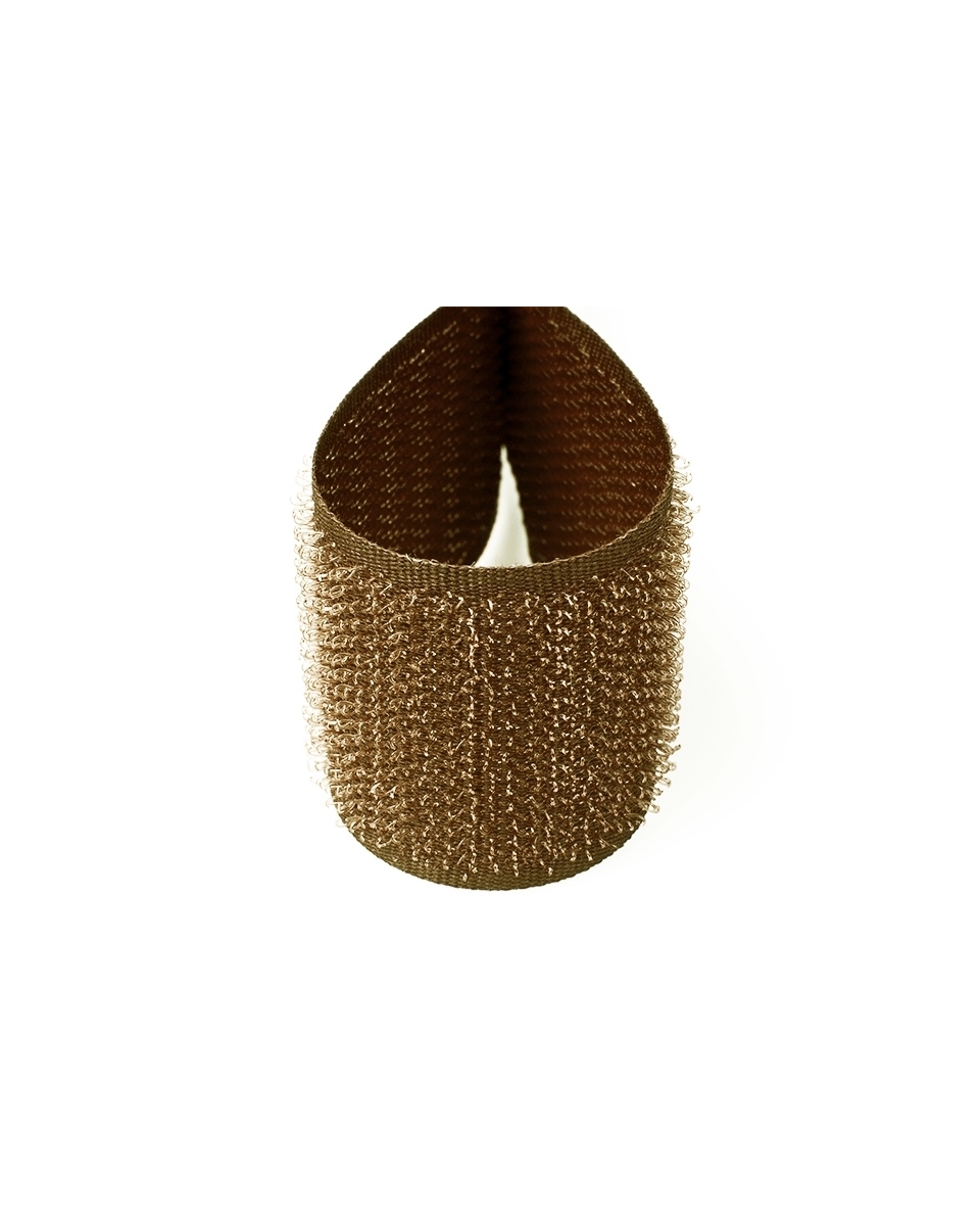 Hook and loop tape brown 568 polyester/nylon hook 25 mb Hook and loop tape brown 568 polyester/nylon hook 25 mb