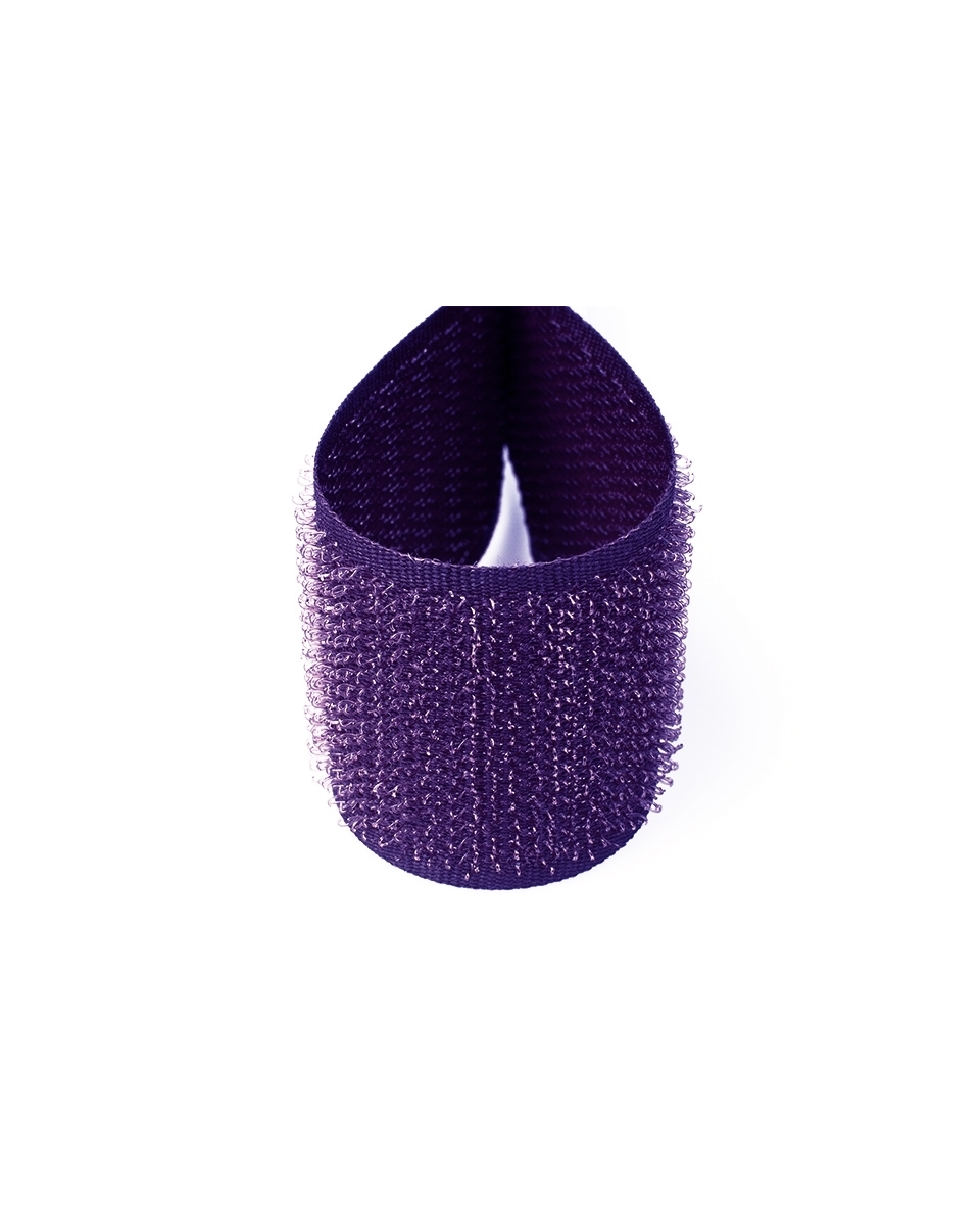 Taśma rzep fioletowa 689 pes/nylon haczyk