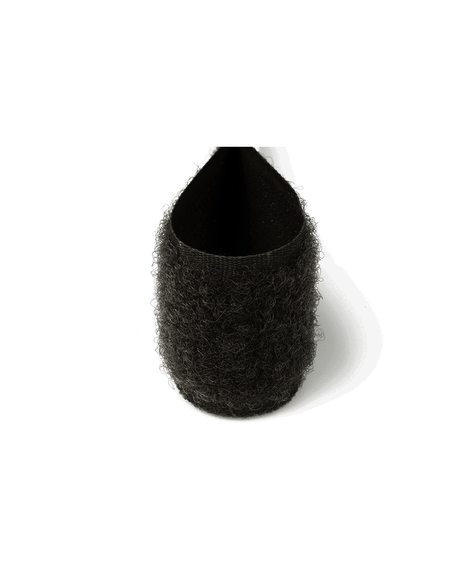 Klettverschlussband Anthrazit 916 polyester/nylon flausch 25 lm Klettverschlussband Anthrazit 916 polyester/nylon flausch 25 lm