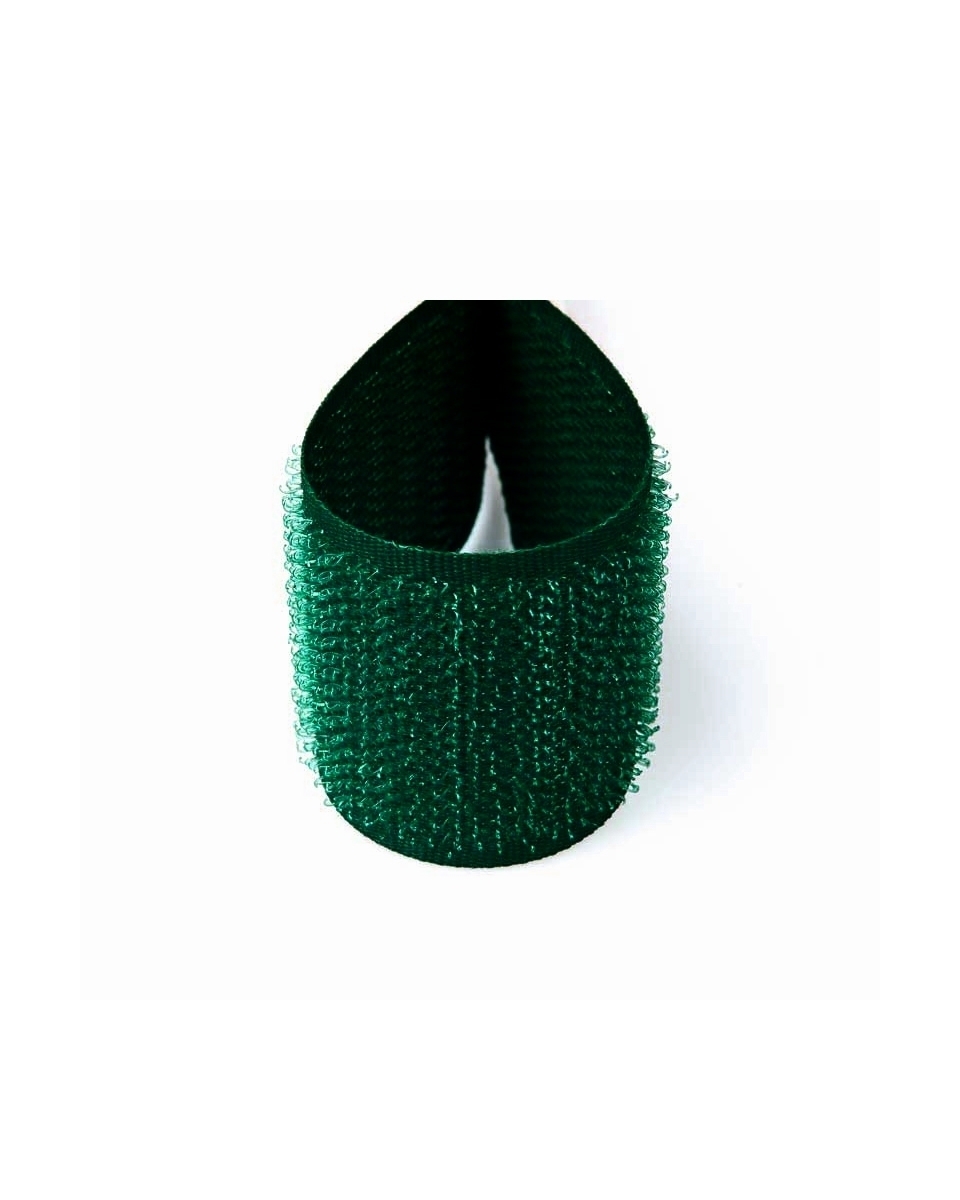 Taśma rzep ciemnozielona 153 pes/nylon haczyk