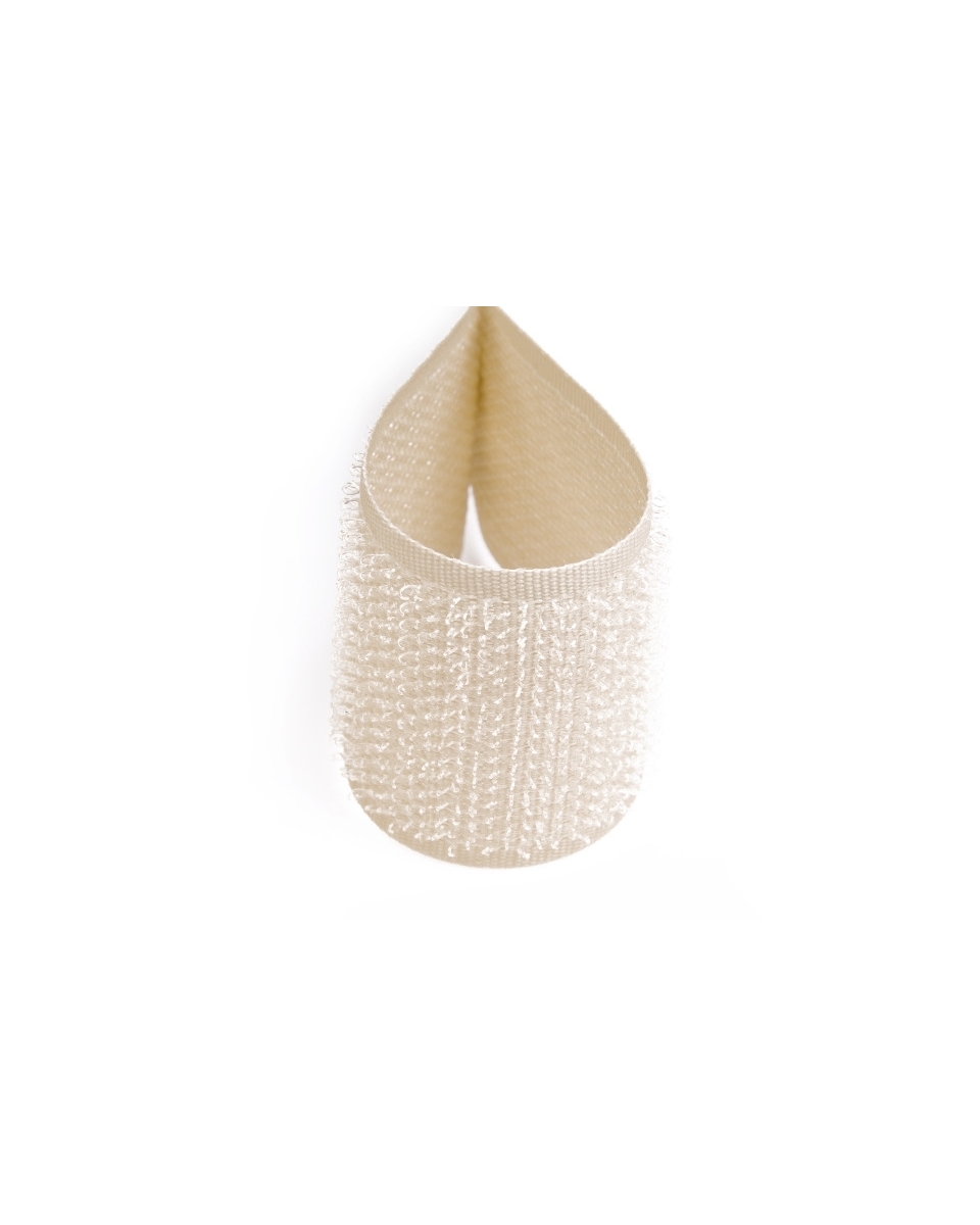 Hook and loop tape light beige 031 polyester/nylon hook 25 mb Hook and loop tape light beige 031 polyester/nylon hook 25 mb