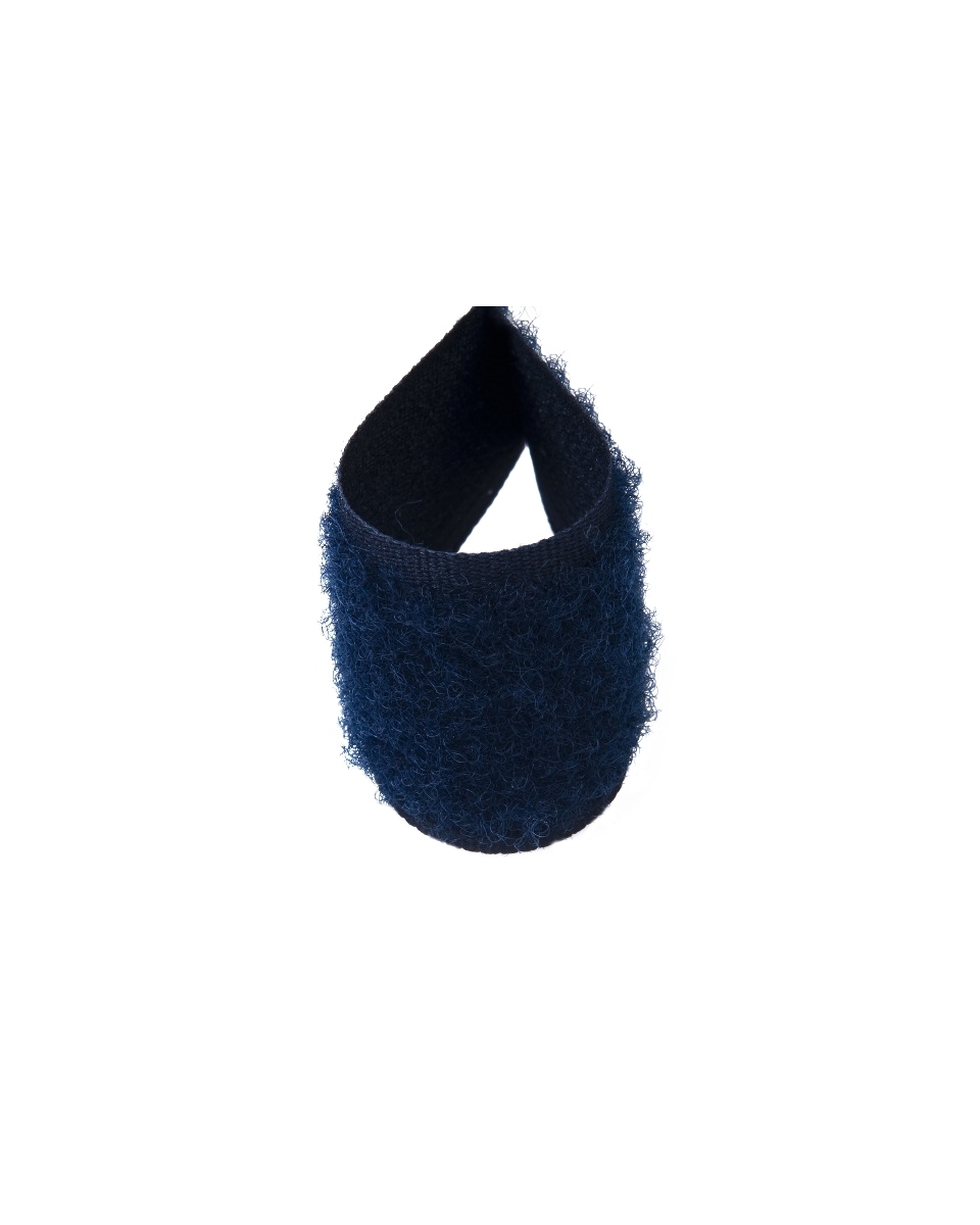 Hook and loop tape&nbspnavy blue&nbsp058 polyester/nylon loop 25 mb