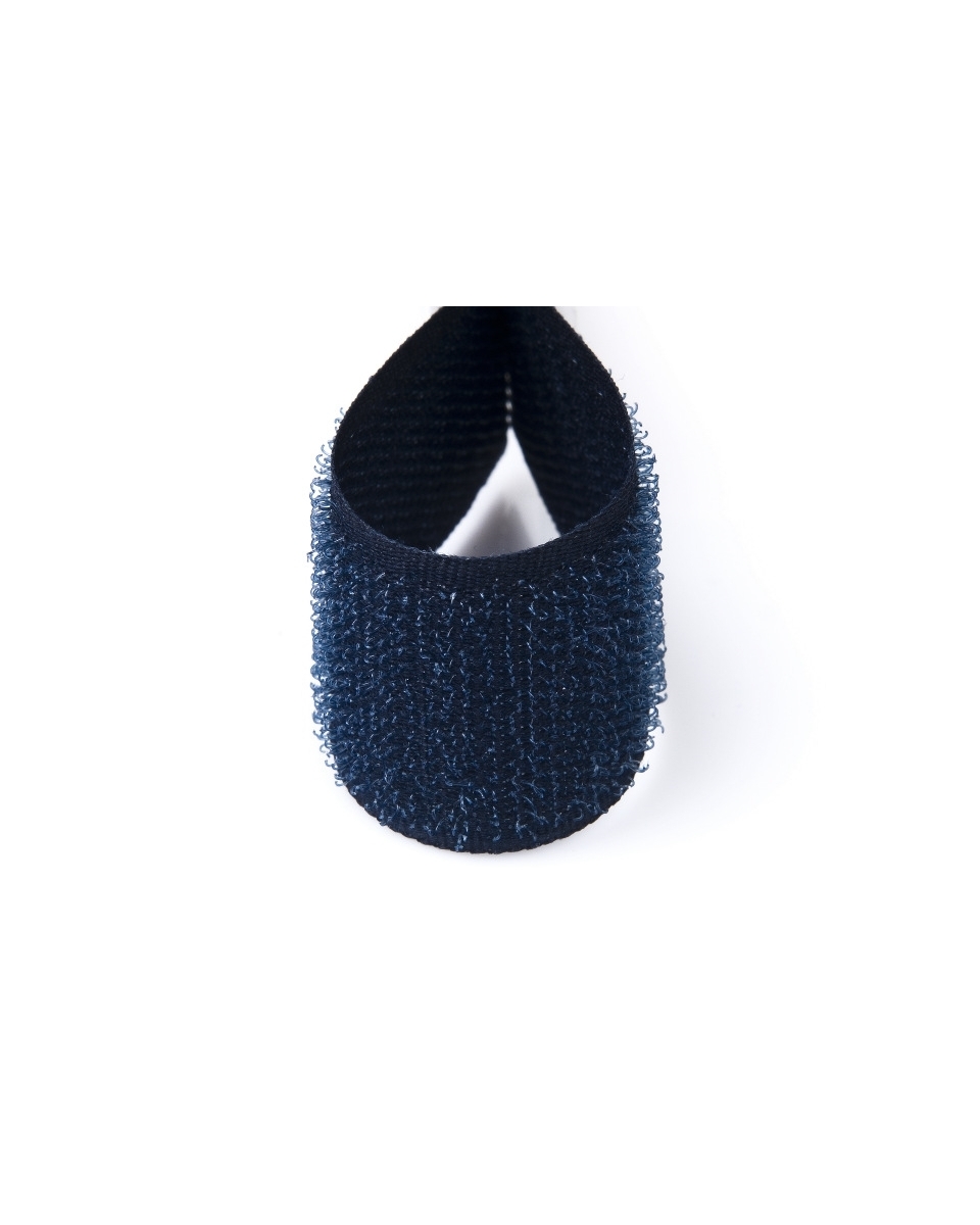 Hook and loop tape  navy blue 058 polyester/nylon hook 25 mb
