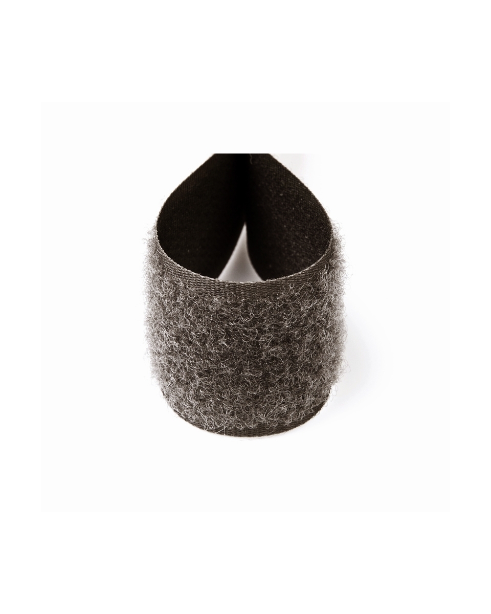 Hook and loop tape  graphite 301 polyester/nylon loop 25 mb