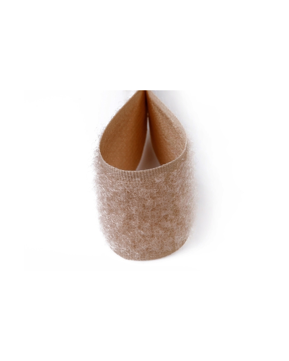 Klettverschlussband hellbraun 509 polyester/nylon flausch 25 lm Klettverschlussband hellbraun 509 polyester/nylon flausch 25 lm