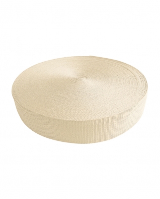 Webbing pp 30 mm / 1,3 mm light beige 031 50 mb