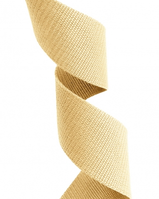 Tragband pp 15 mm /   1,3 mm beige  122 50 lm
