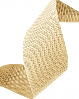 Tragband pp 25 mm / 1,3 mm beige 122 50 lm