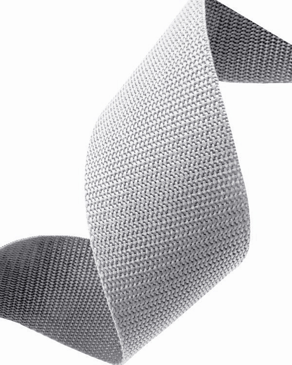 Webbing pp 50 mm / 1,3 mm light grey 132 50 mb
