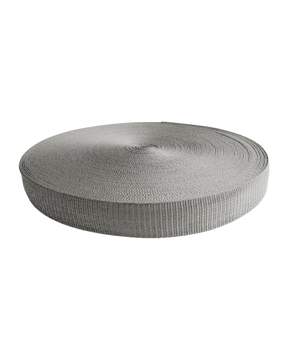 WEBBING 25 MM / 1,2 MM GREY 134 PP EU&nbsp50 MB