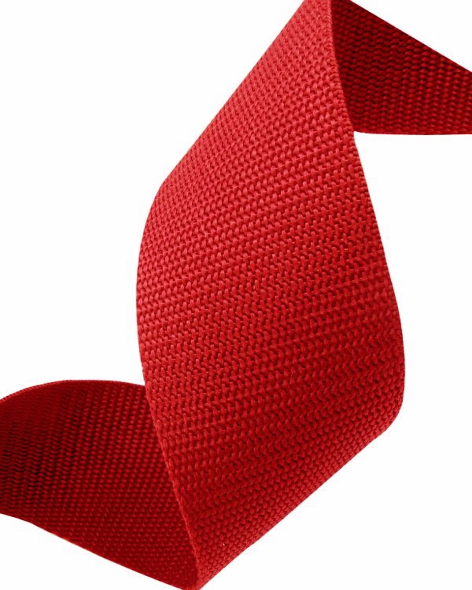 Webbing pp 15 mm / 1,3 mm red 171 50 mb