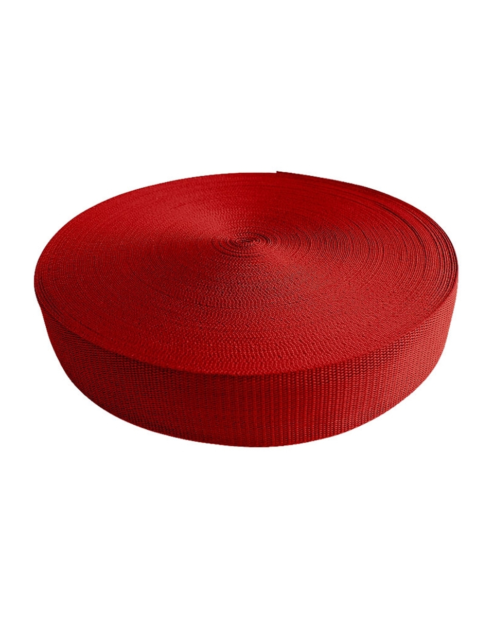 Webbing pp 15 mm / 1,3 mm red 171 50 mb