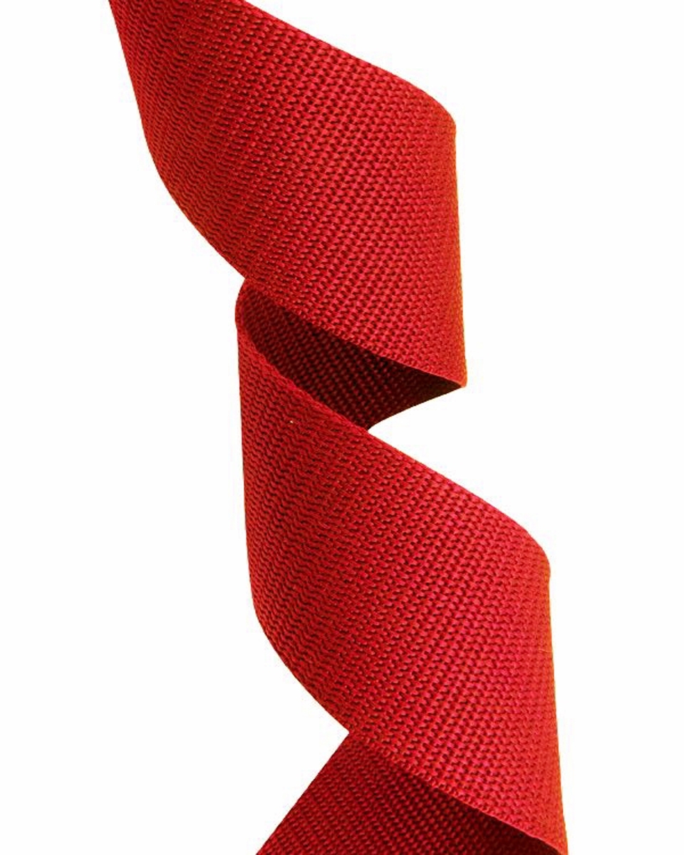 Webbing pp 15 mm / 1,3 mm red 171 50 mb