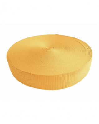 Webbing pp 40 mm / 1,3 mm yellow 178 50 mb