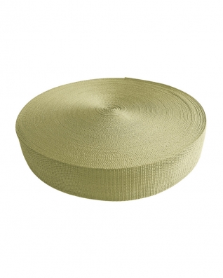 Webbing pp 10 mm / 1,3 mm olive 170 50 mb