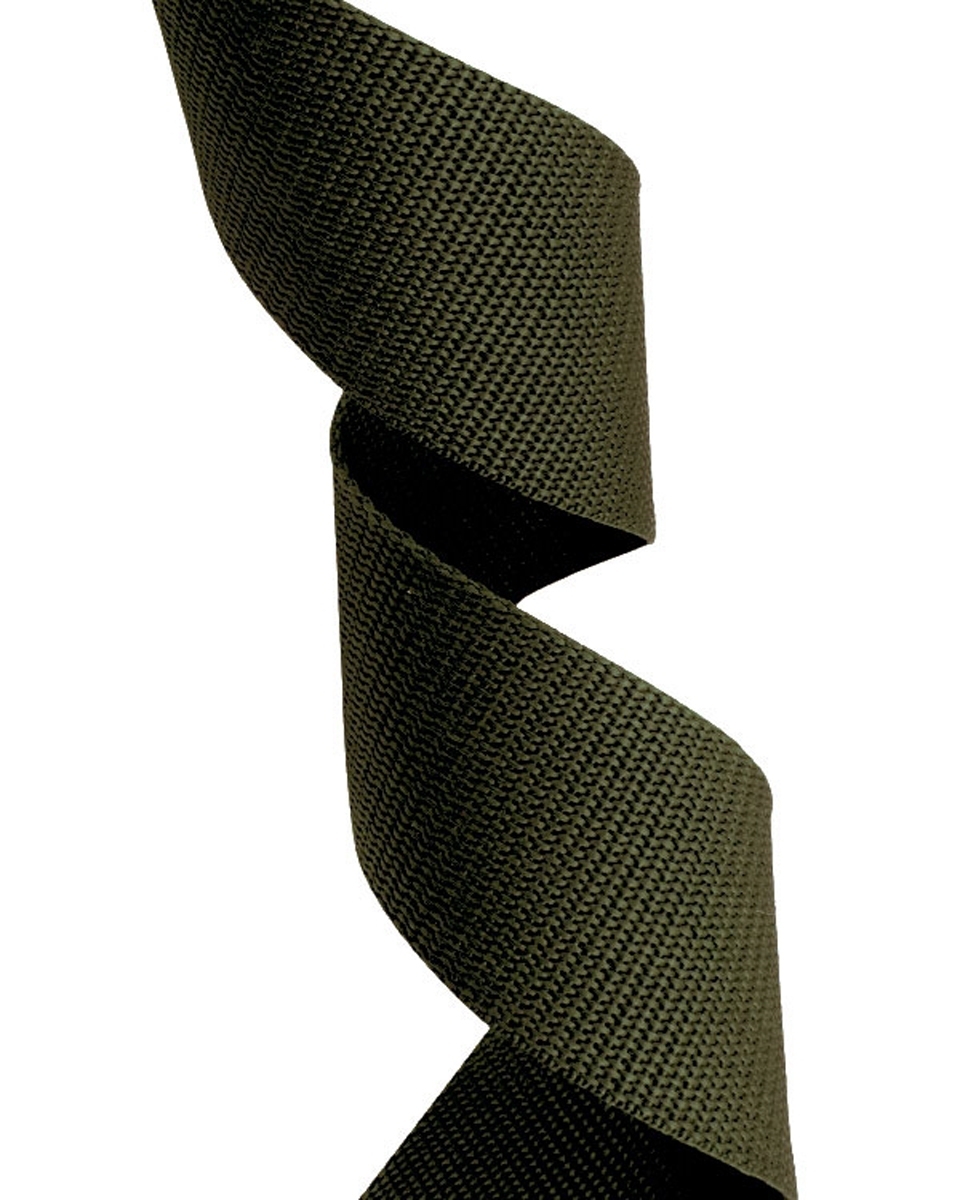 Webbing pp 10 mm / 1,3 mm olive 305 50 mb