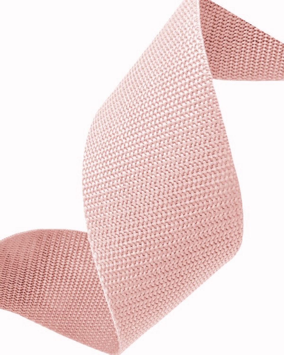 Webbing pp 10 mm / 1,3 mm light pink 811 50 mb