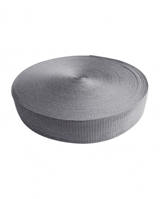 Webbing pp 15 mm / 1,3 mm grey 134 50  mb