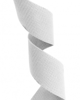 Webbing pp 10  mm / 1,3 mm white 501 second species&nbsp50 mb